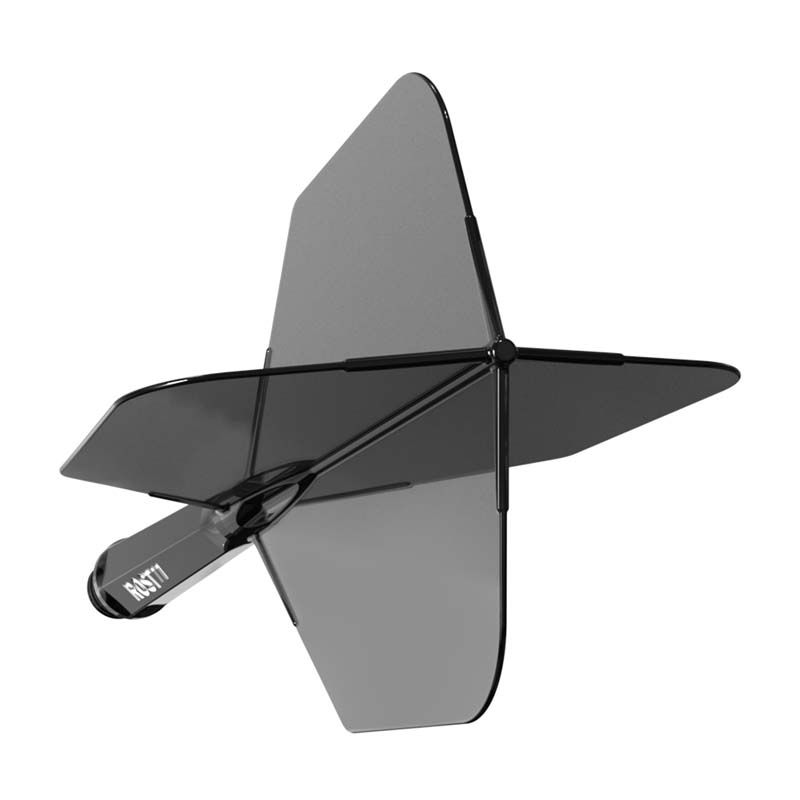 Cuesoul ROST 77 Big Wing Shape Transparent Black Size M
