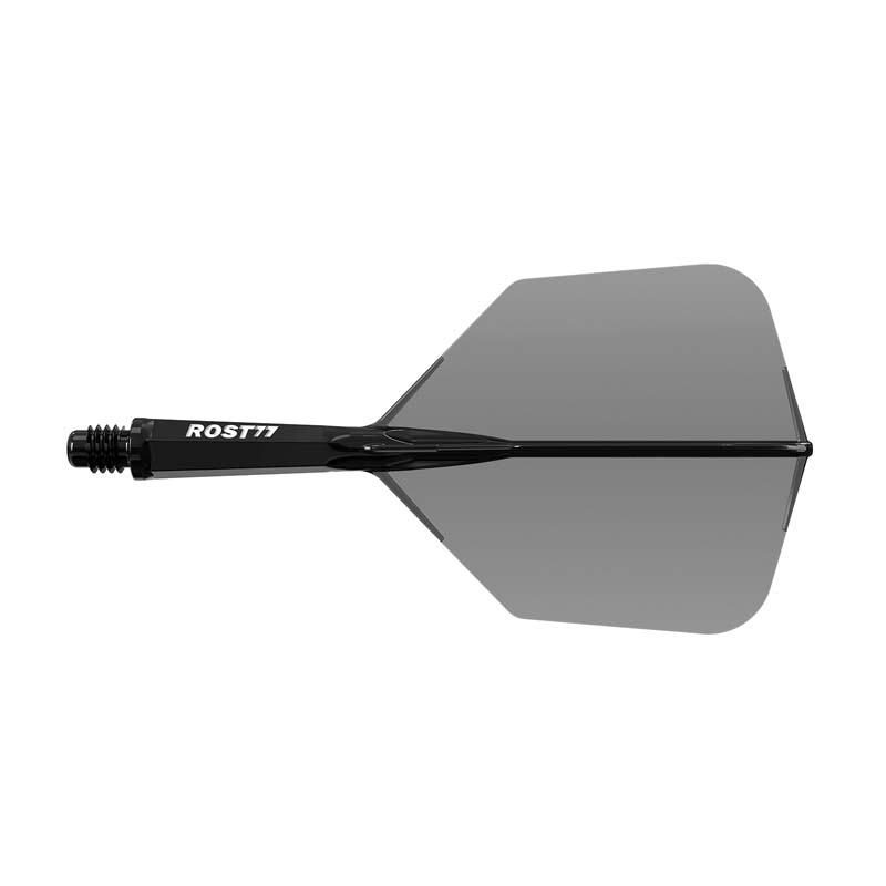 Cuesoul ROST 77 Big Wing Shape Transparent Black Size S - 3