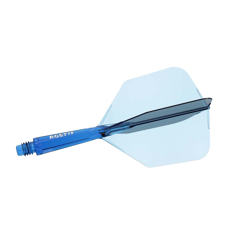 Cuesoul ROST 77 Big Wing Shape Transparent Blue Size S - 4