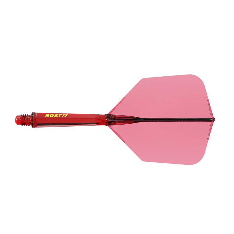 Cuesoul ROST 77 Big Wing Shape Transparent Red Size M - 3