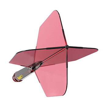 Cuesoul ROST 77 Big Wing Shape Transparent Red Size M