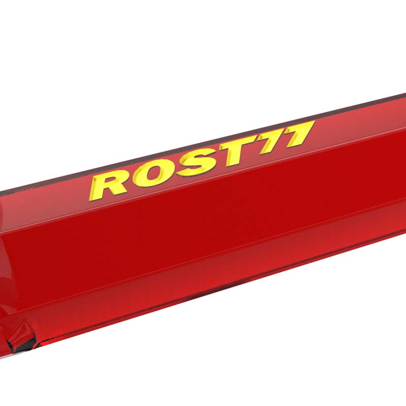 Cuesoul ROST 77 Big Wing Shape Transparent Red Size M - 5