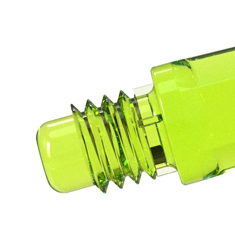 Cuesoul ROST 77 Big Wing Shape Transparent Green Size M - 6