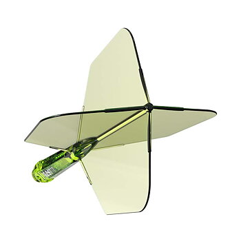 Cuesoul ROST 77 Big Wing Shape Transparent Green Size M