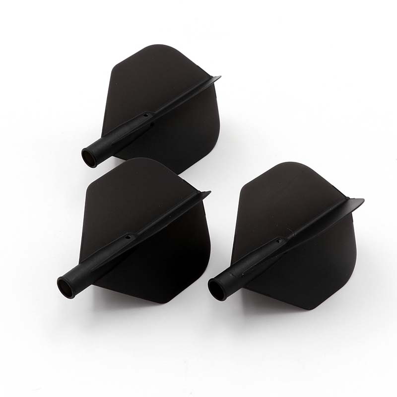 Cuesoul TERO AK4 Dart Flight Standard Shape Solid Black