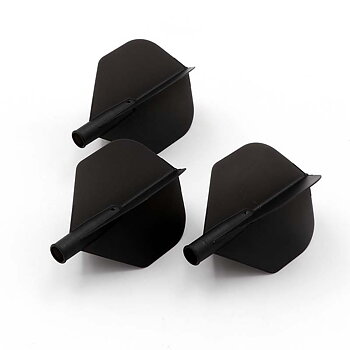 Cuesoul TERO AK4 Dart Flight Standard Shape Solid Black