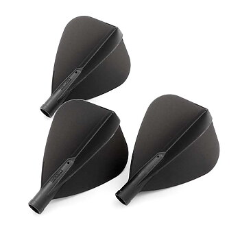 Cuesoul TERO AK4 Dart Flight Kite Shape Solid Black