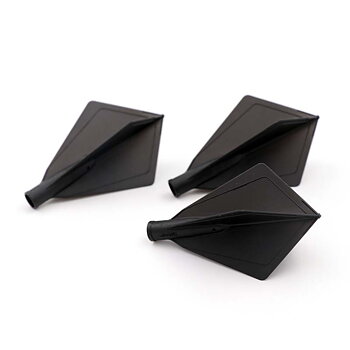 Cuesoul TERO AK4 Dart Flight Diamond Shape Solid Black