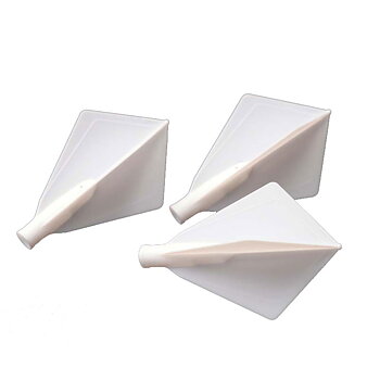 Cuesoul TERO AK4 Dart Flight Diamond Shape Solid White