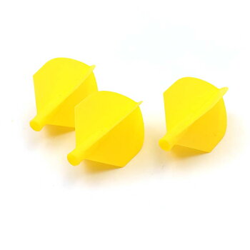 Cuesoul TERO AK4 Dart Flight Shield Shape Solid Yellow