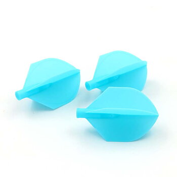 Cuesoul TERO AK4 Dart Flight Shield Shape Solid Blue