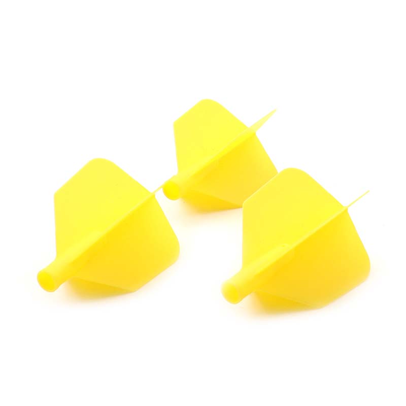 Cuesoul TERO AK4 Dart Flight Big Wing Shape Solid Yellow