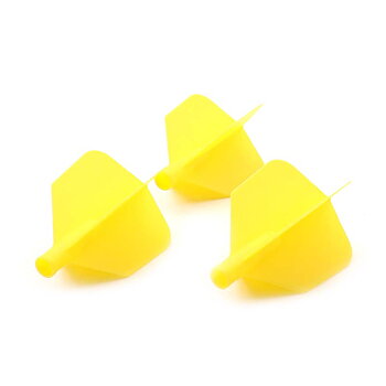 Cuesoul TERO AK4 Dart Flight Big Wing Shape Solid Yellow