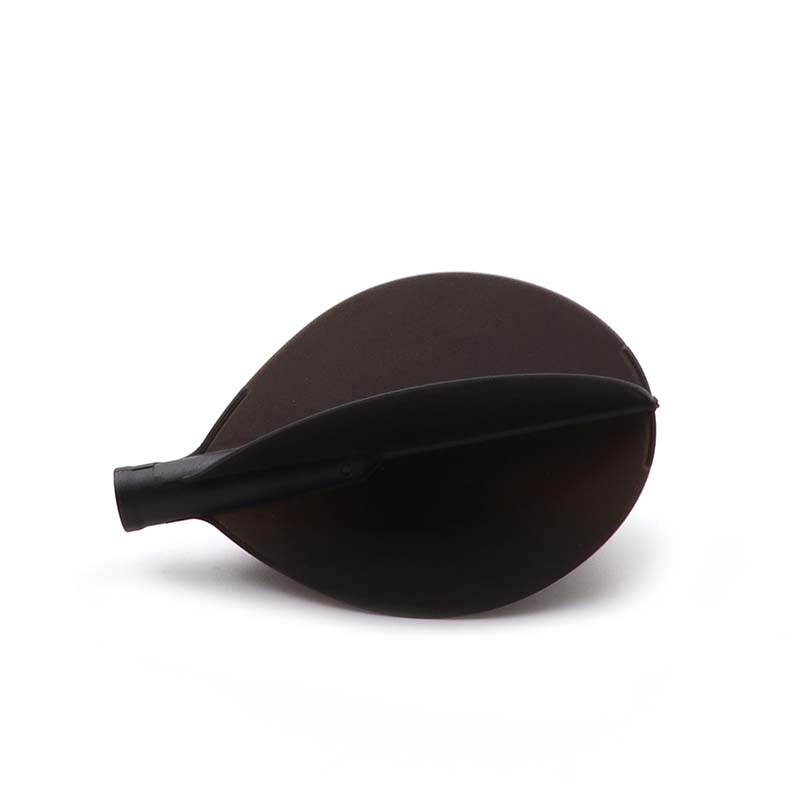 Cuesoul TERO AK4 Dart Flight Teardrop Shape Solid Black - 3