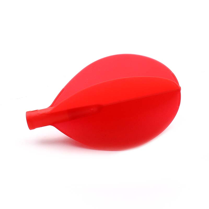 Cuesoul TERO AK4 Dart Flight Teardrop Shape Solid Red - 3