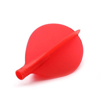 Cuesoul TERO AK4 Dart Flight Teardrop Shape Solid Red