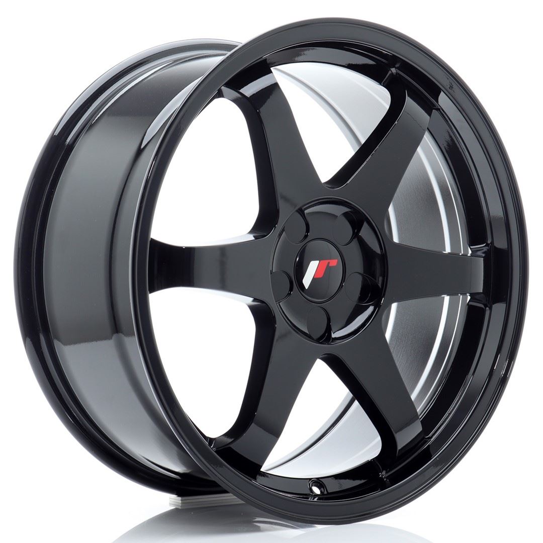 JR Wheels JR3 19x8,5 ET20-42 Oborrad Gloss Black