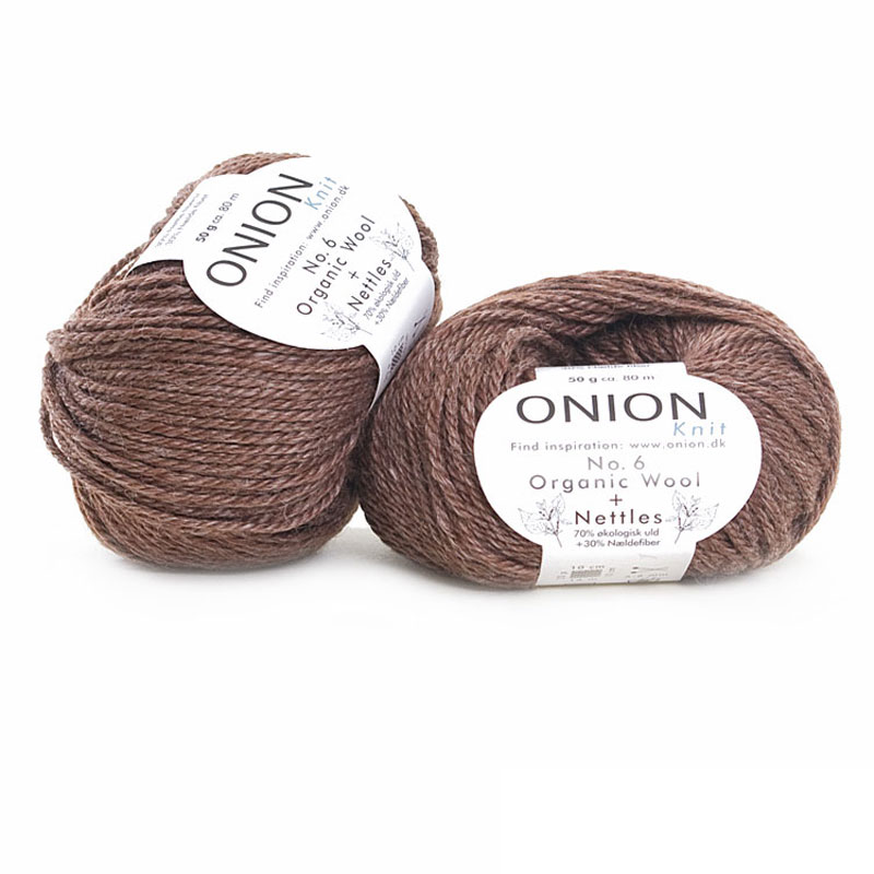 Brun No. 6 Organic Wool + Nettles från Onion 603