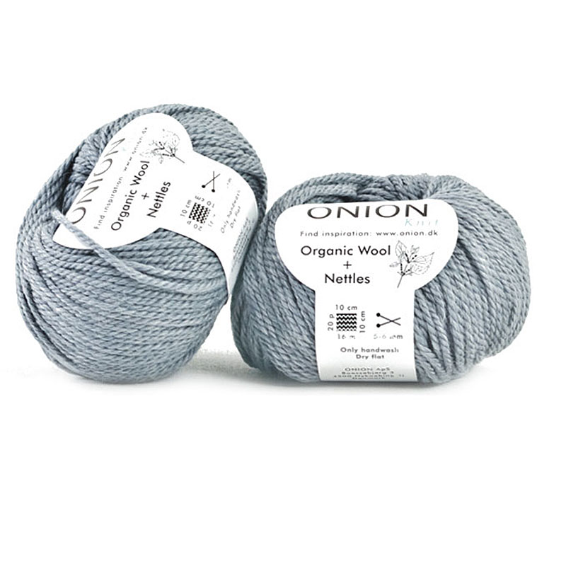 Ljusgrå No. 6 Organic Wool + Nettles från Onion 605