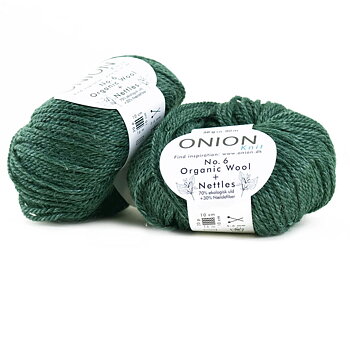 Buteljgrön No. 6 Organic Wool + Nettles från Onion 606