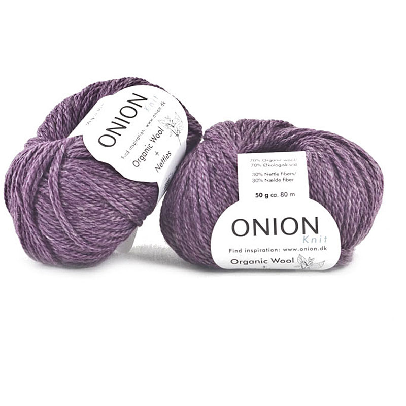 Mörklila No. 6 Organic Wool + Nettles från Onion 621