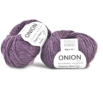Mörklila No. 6 Organic Wool + Nettles från Onion 621