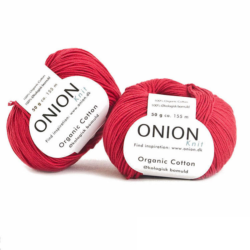 Röd Organic Cotton - Onion 106