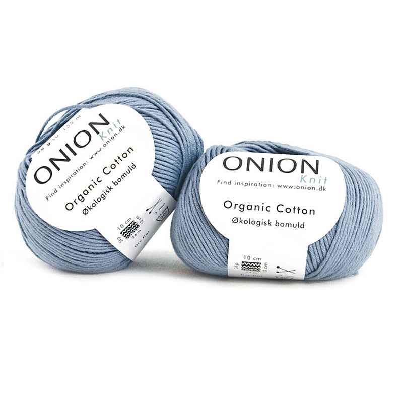 Ljusblå Organic Cotton - Onion 110