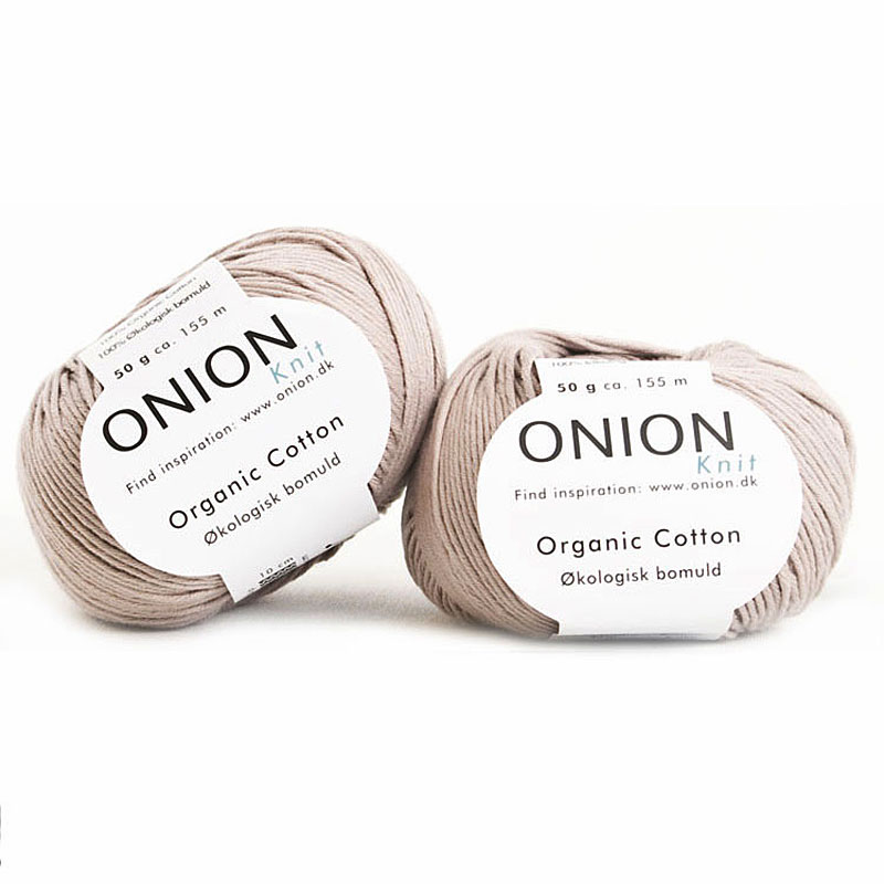 Sand (Beige) Organic Cotton – Onion 112