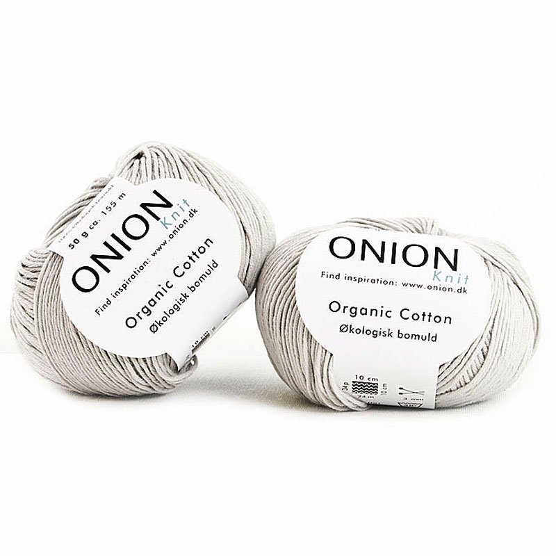  Kittgrå Organic Cotton - Onion 117