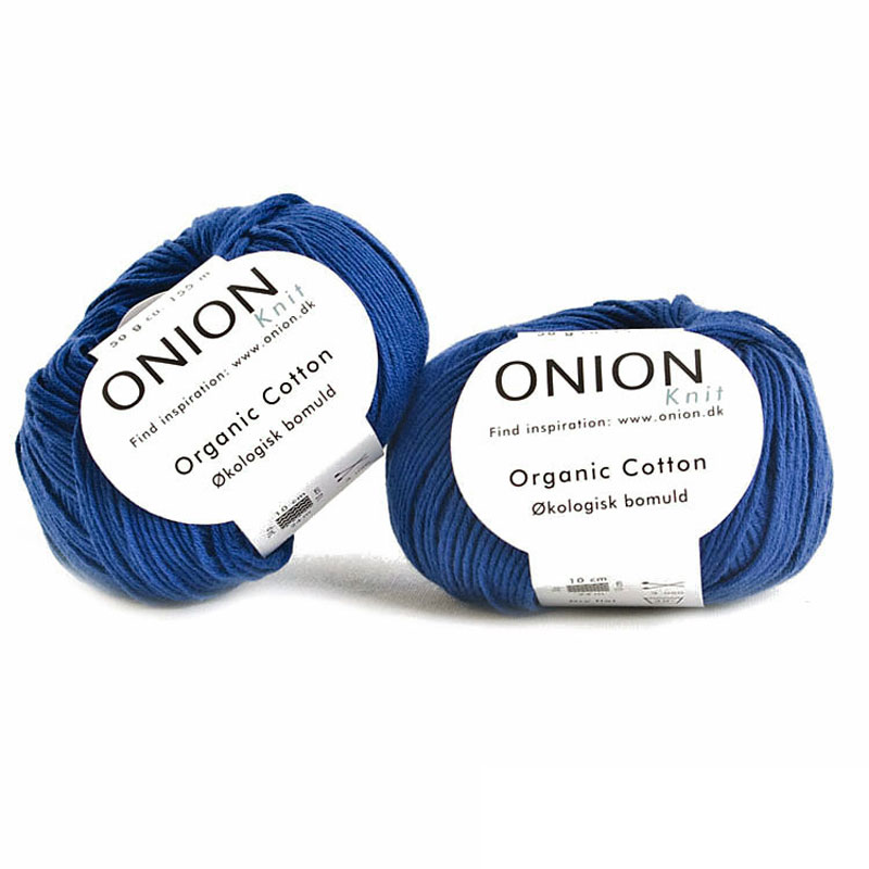 Koboltblå Organic Cotton - Onion 119