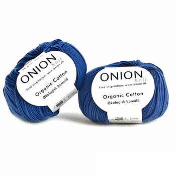 Koboltblå Organic Cotton - Onion 119