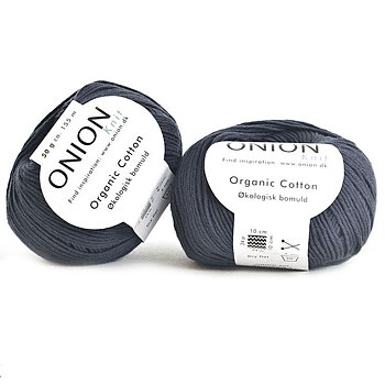 Mörkgrå Organic Cotton - Onion 122