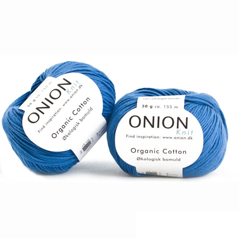 Havsblå Organic Cotton - Onion 124