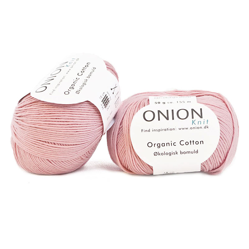 Ljusrosa Organic Cotton - Onion 131