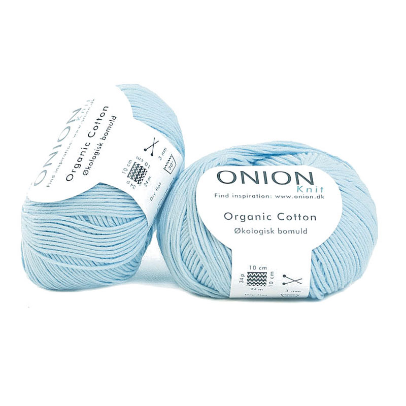  Babyblå Organic Cotton - Onion 133