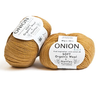 Gyllene SOFT Organic Wool + Nettles Onion 1525