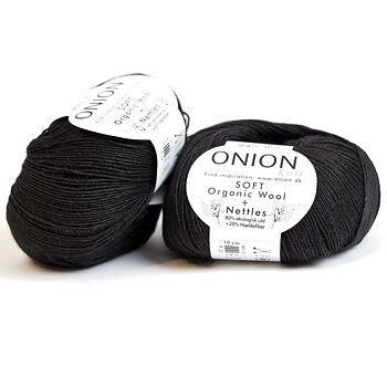 Svart SOFT Organic Wool + Nettles Onion 1526