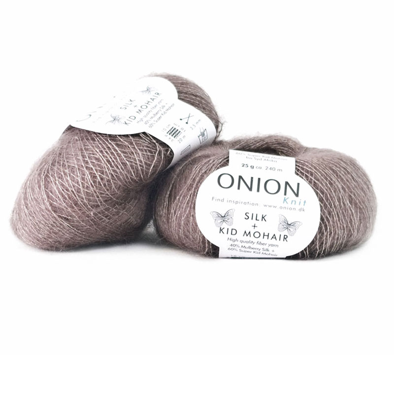 Pudder Silk + Kid Mohair 3004 – mohairgarn med silke