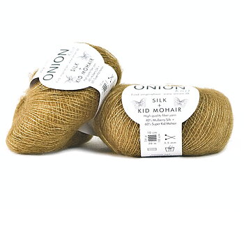 Gylden Silk + Kid Mohair 3008 – mohairgarn med silke