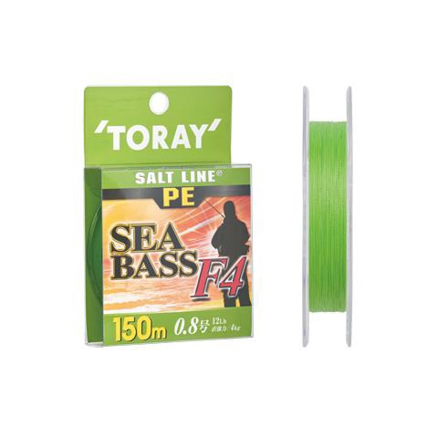 Toray Saltline PE Sea Bass F4 150 m