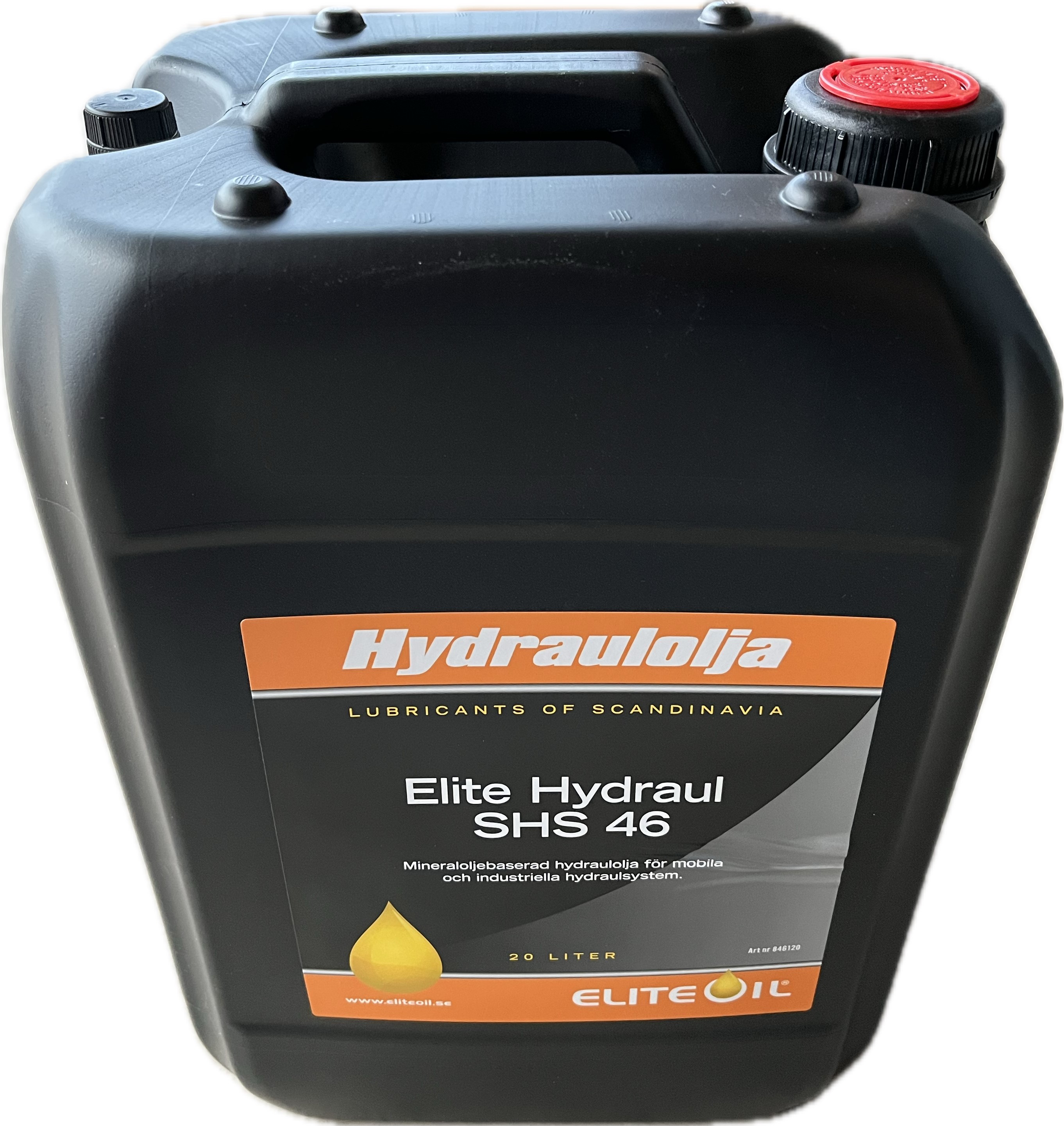 Elite Hydraulolja SHS 46 20L Nettoprisad artikel