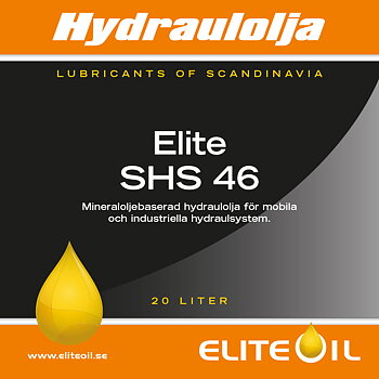 Elite Hydraulolja SHS 46 20L Nettoprisad artikel