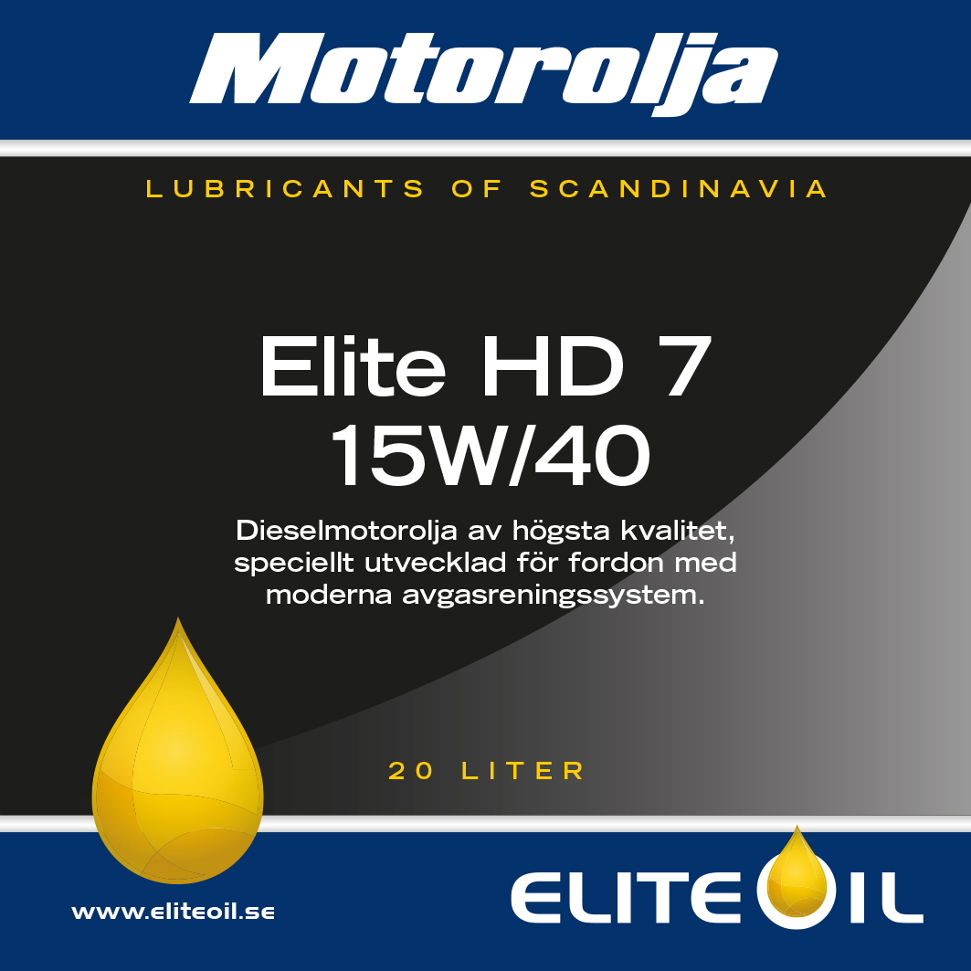 Elite Motorolja HD7 15W/40 Dunk 20L - 2