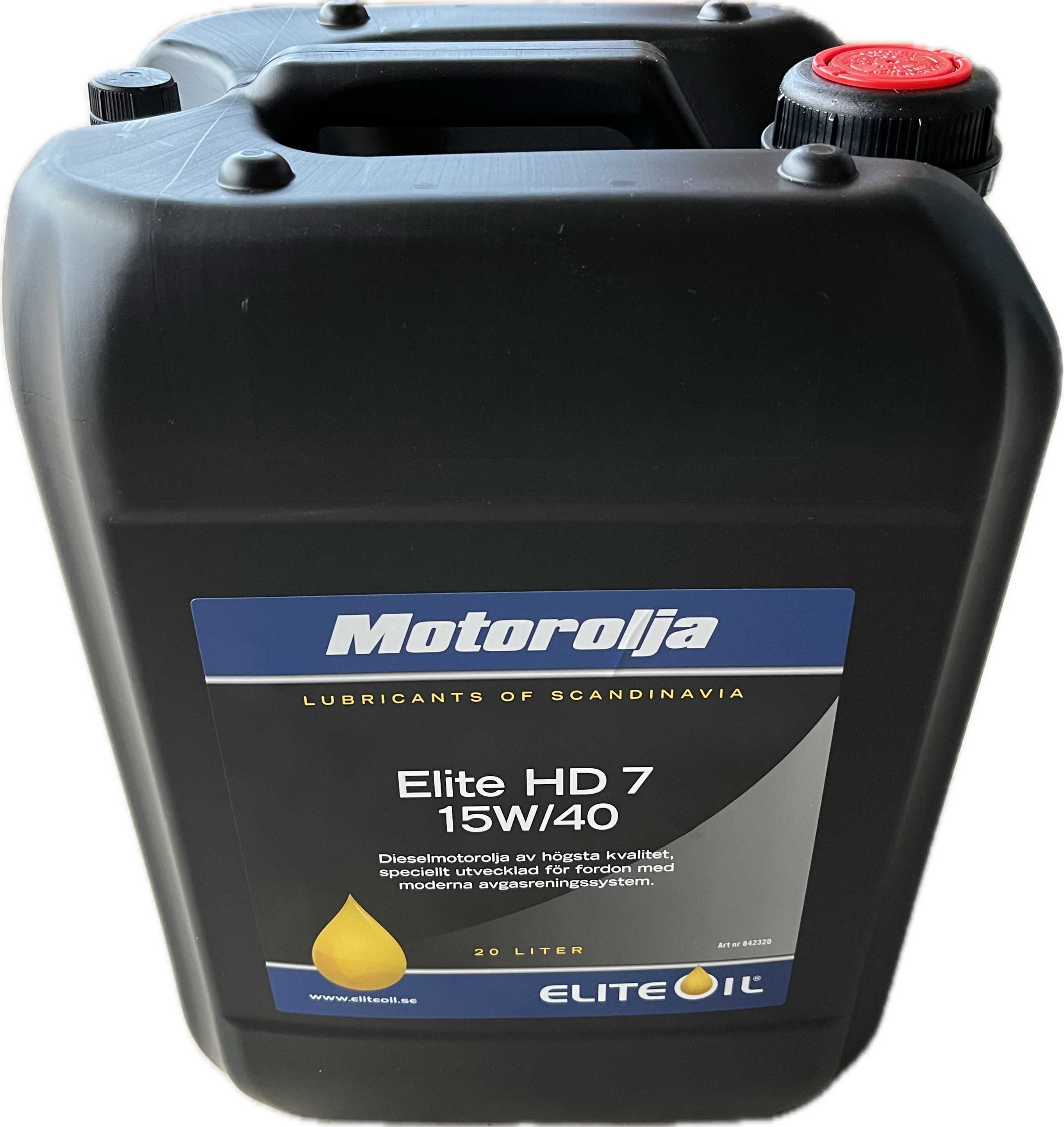 Elite Motorolja HD7 15W/40 Dunk 20L