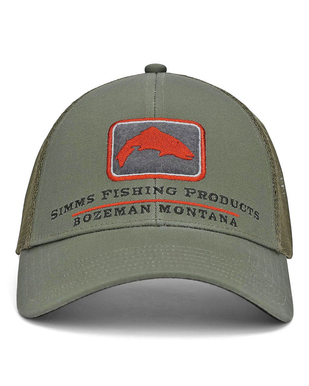Simms Trout Icon Trucker Smokey Olive