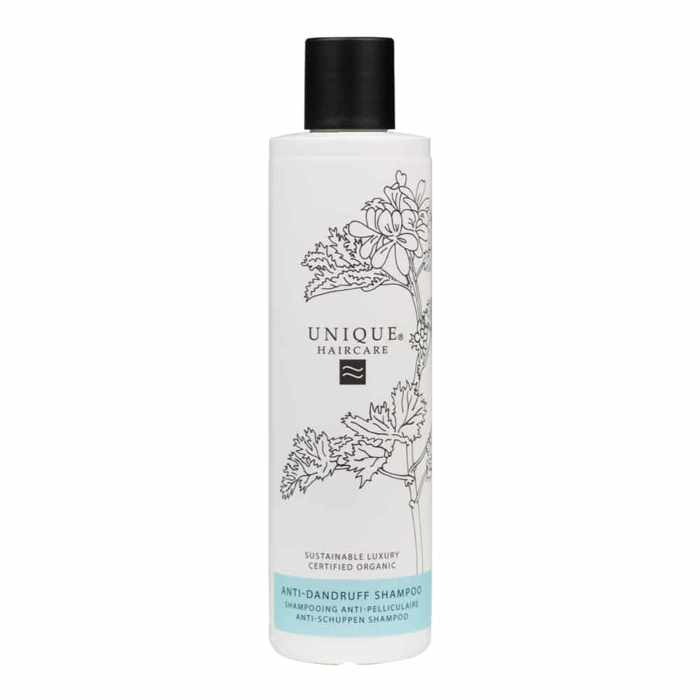 UNIQUE BEAUTY ANTI-DANDUFF SHAMPOO 250ml | Økologisk flassjampo