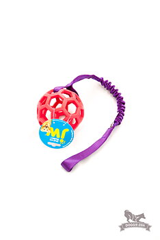 Doggie-Zen Elastic Hol-ee Roller Tug Toy M Dog Toy