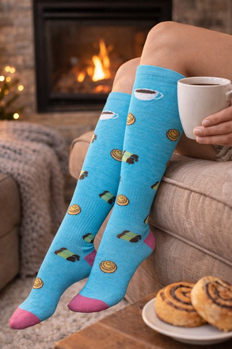 Sthlm Sock Co.  Support socks Fika - 2
