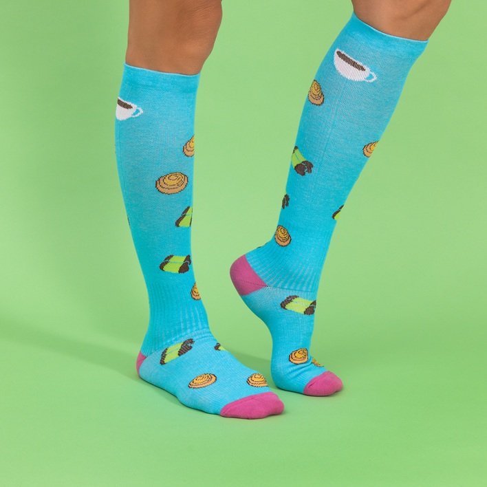 Sthlm Sock Co.  Support socks Fika - 3